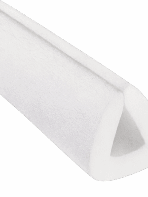 UEPE foam U-profile - white