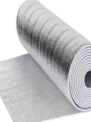UEPE 35 UEPE foam insulation available in various roll sizes and thicknesses with reflective on one side