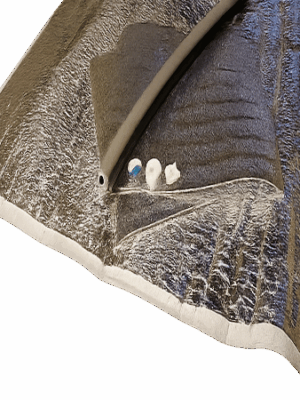 UEPE 41 UEPE -geyser blanket delivering exceptional solutions for insulation of heat and cold