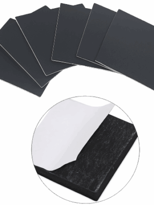 UNE025 20 UNEO25 Black Foam Sheet, With Adhesive